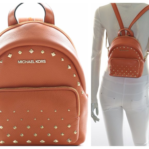 Michael Kors Erin Mini Small Backpack Tangerine
